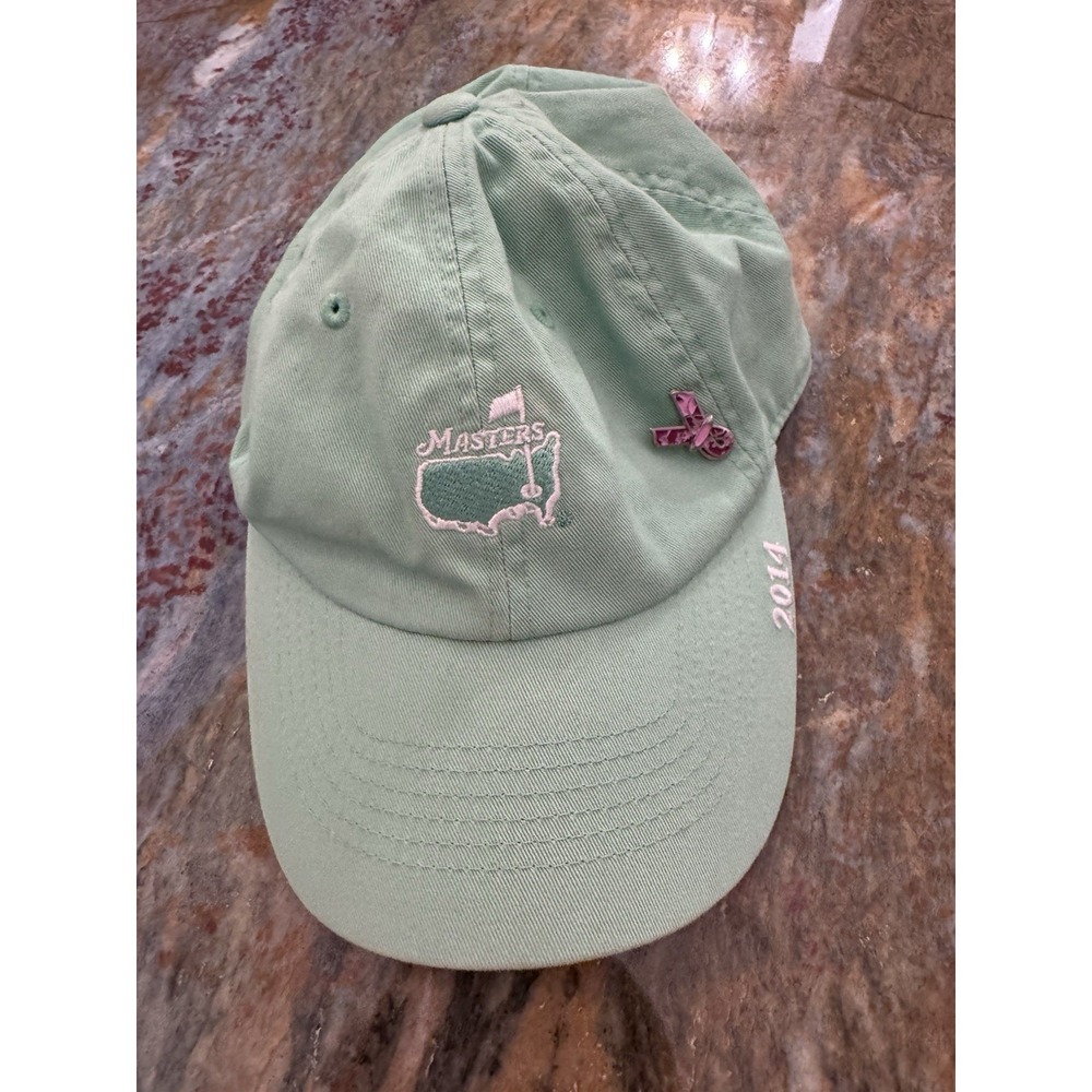 Vintage 2011 Masters Tournament Golf Cap - American Needle Green